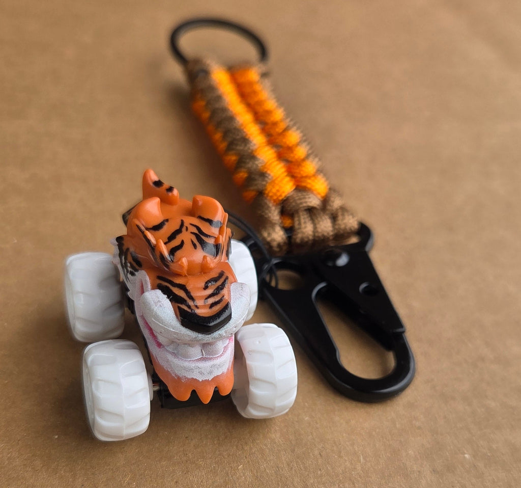 6-Inch Handmade Catastrophe Paracord Keychain
