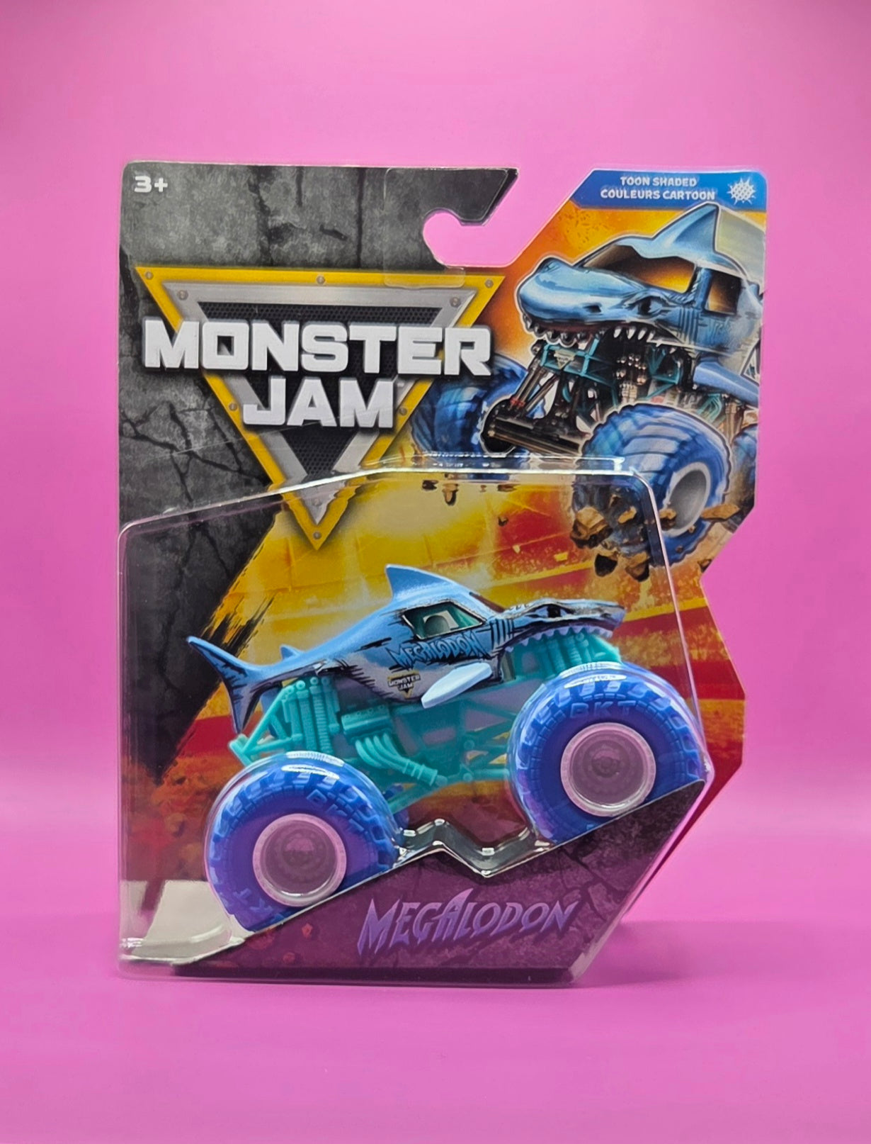 Monster Jam 1:64 Scale Series 46 Toon Shaded Megalodon