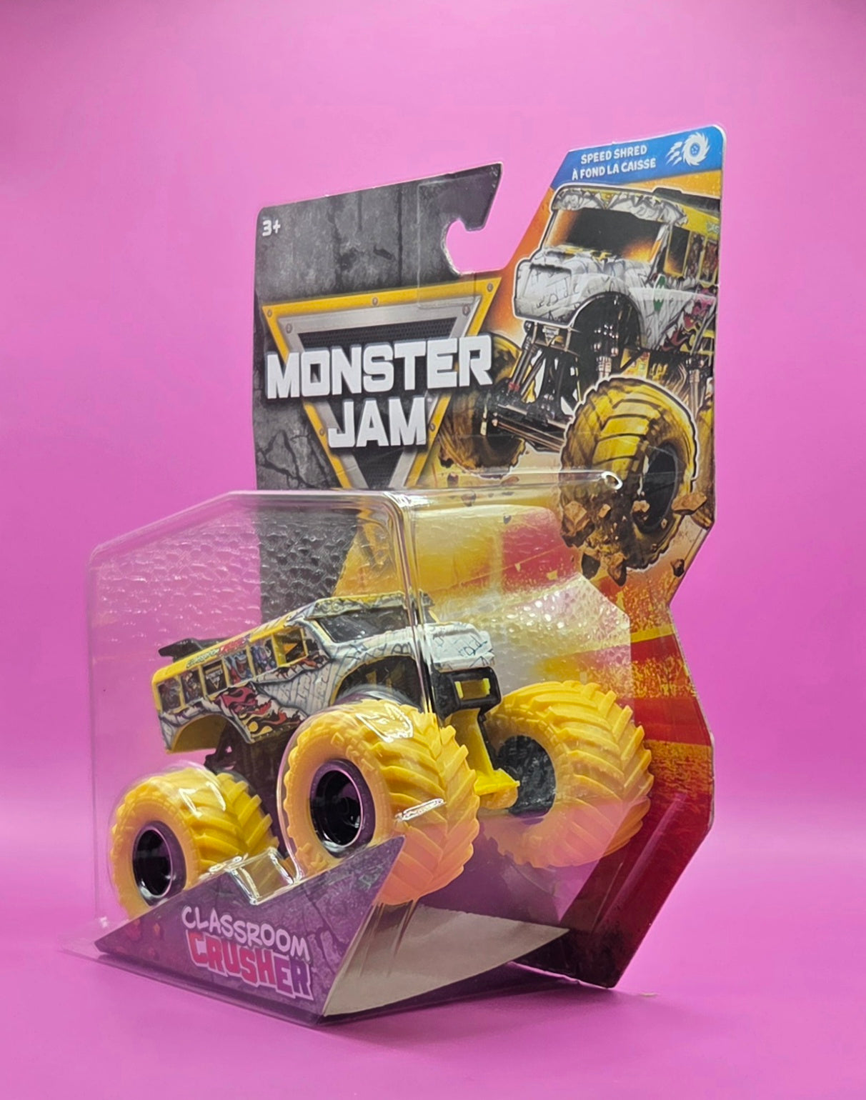 Monster Jam 1:64 Scale Series 46 Speed Shred Classroom Crusher
