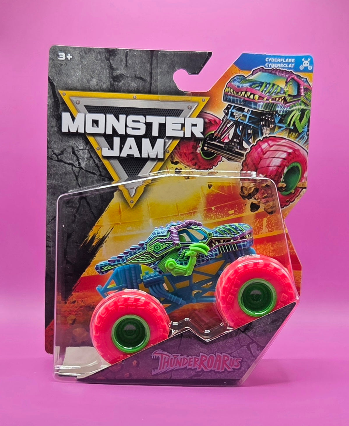 Monster Jam 1:64 Scale Series 46 Cyberflare Thunderroarus