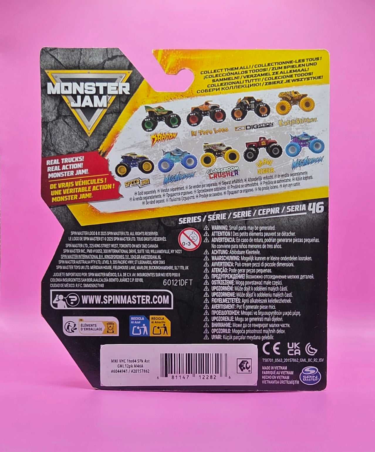 Monster Jam 1:64 Scale Series 46 Cyberflare Thunderroarus