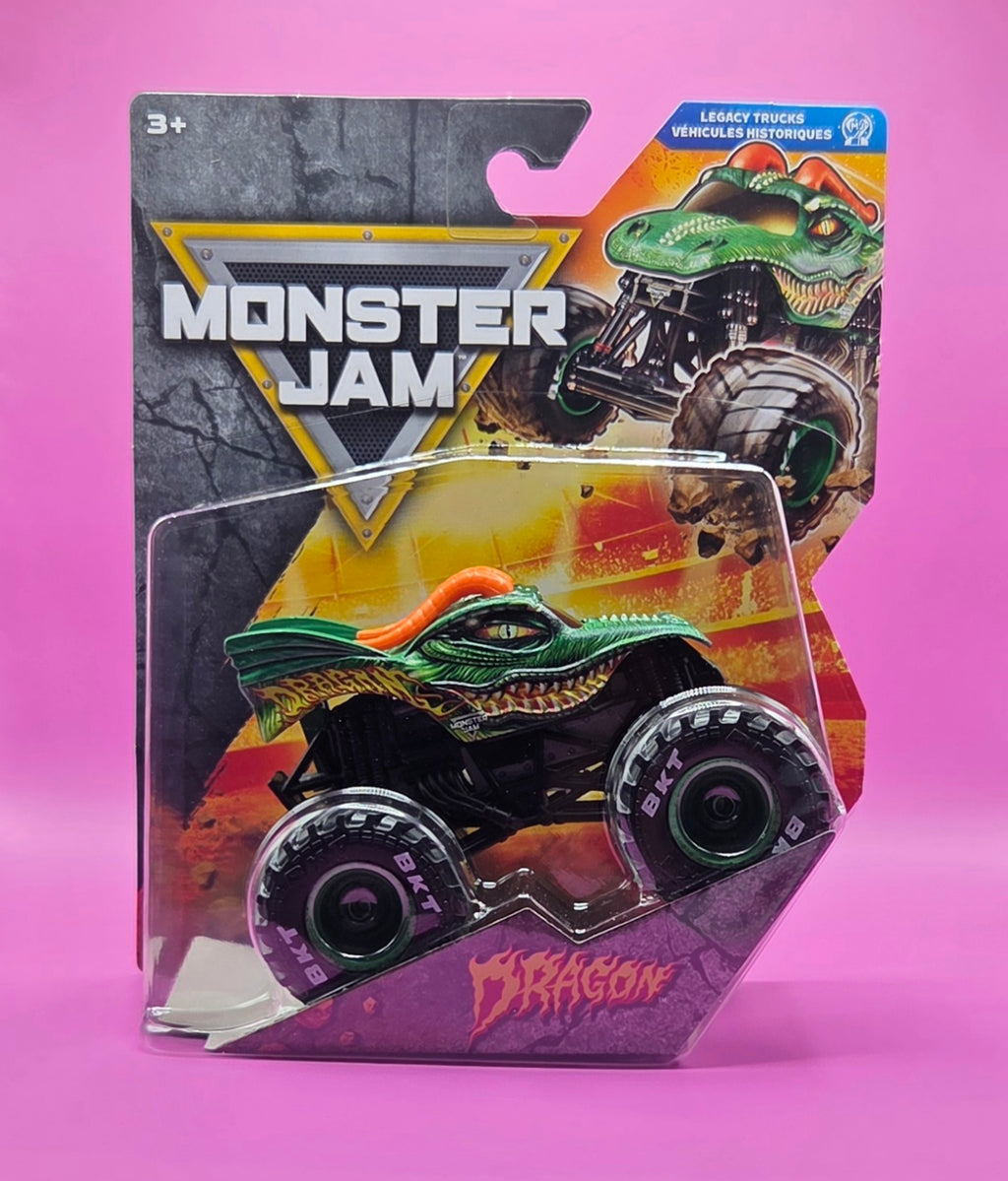 Monster Jam 1:64 Scale Series 46 Legacy Trucks Dragon