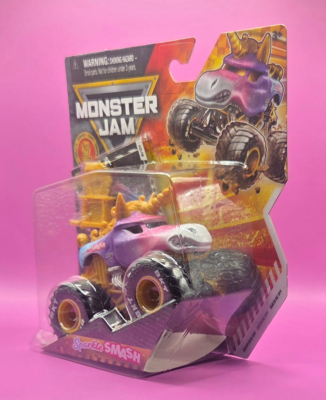 Monster Jam 1:64 Gold Champions Sparkle Smash