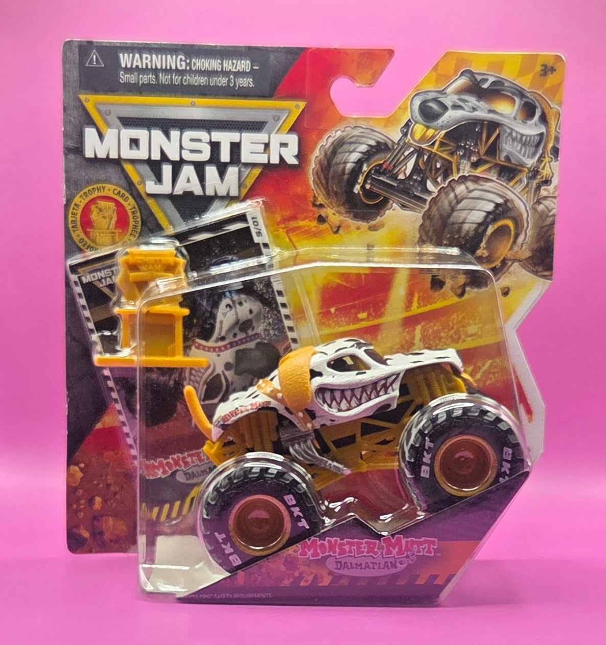 Monster Jam 1:64 Gold Champions Monster Mutt Dalmatian