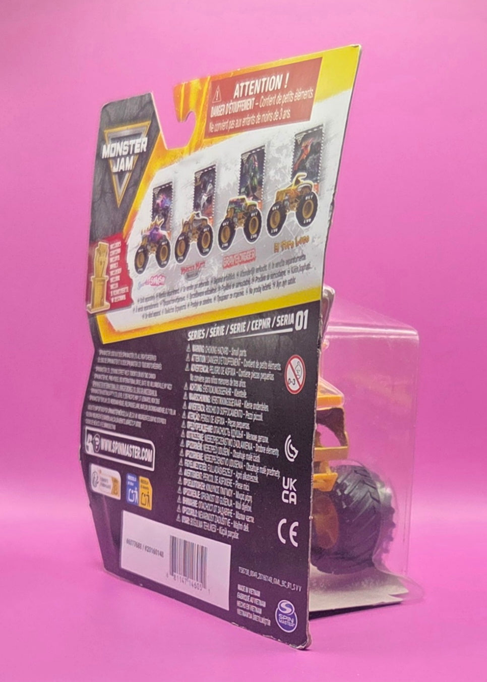 Monster Jam 1:64 Gold Champions Grave Digger