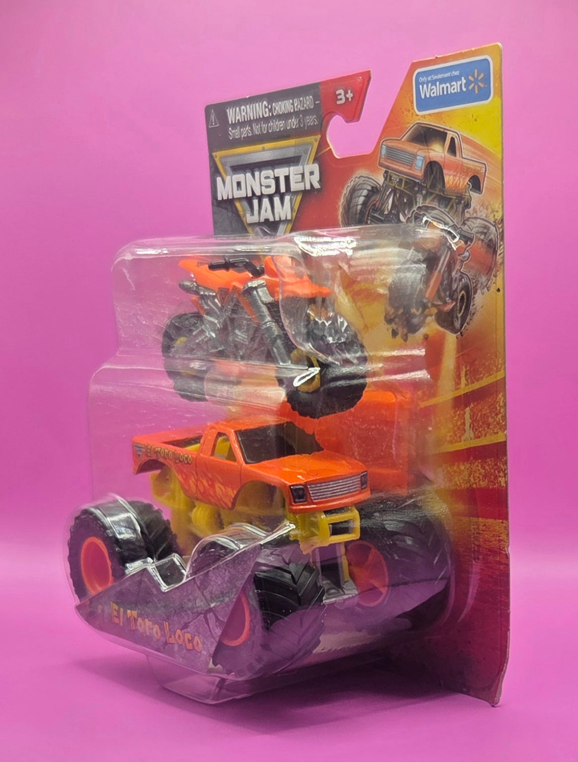 Monster Jam 1:64 Scale 2-Pack El Toro Loco Monster Truck & Dirt Bike