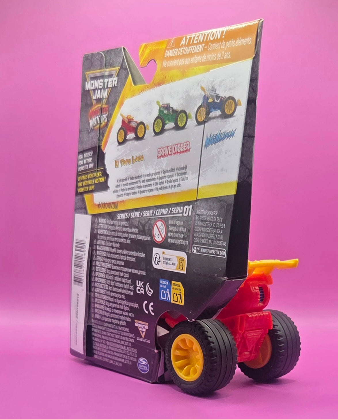 Monster Jam 1:64 Scale Monster Motors El Toro Loco