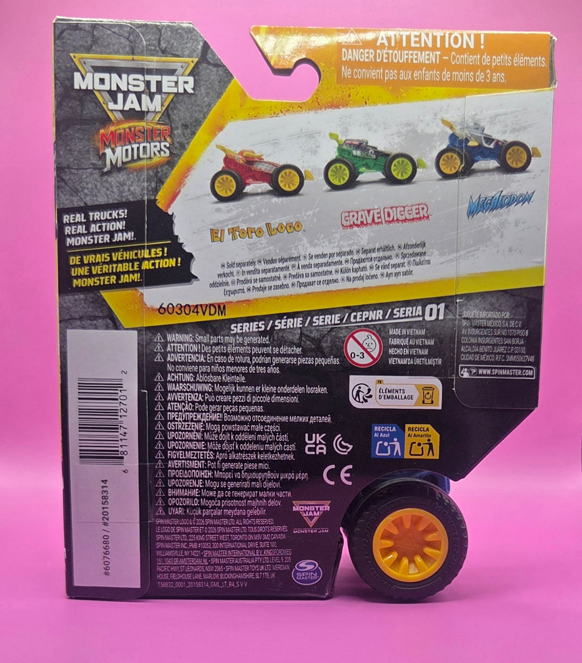 Monster Jam 1:64 Scale Monster Motors Megalodon