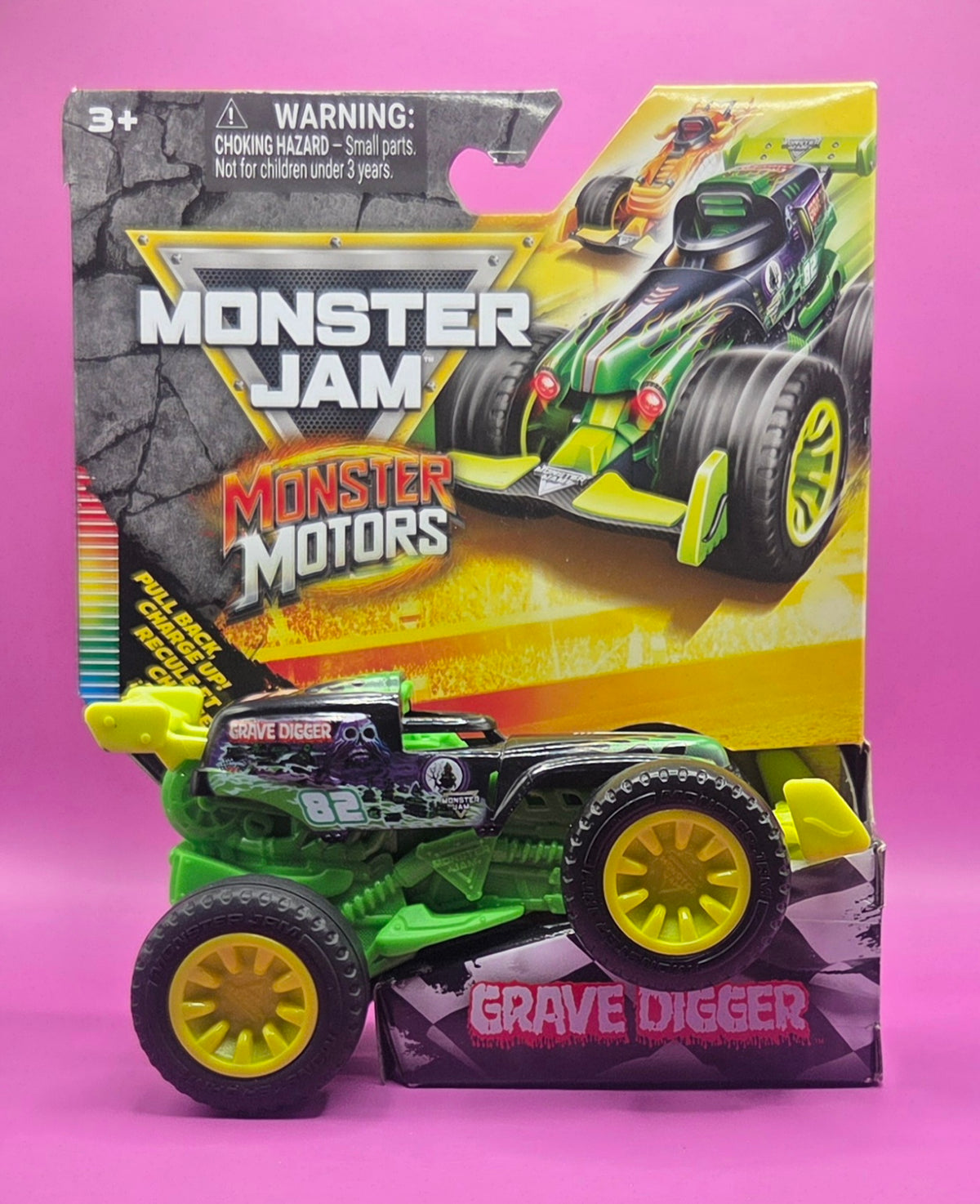 Monster Jam 1:64 Scale Monster Motors Grave Digger