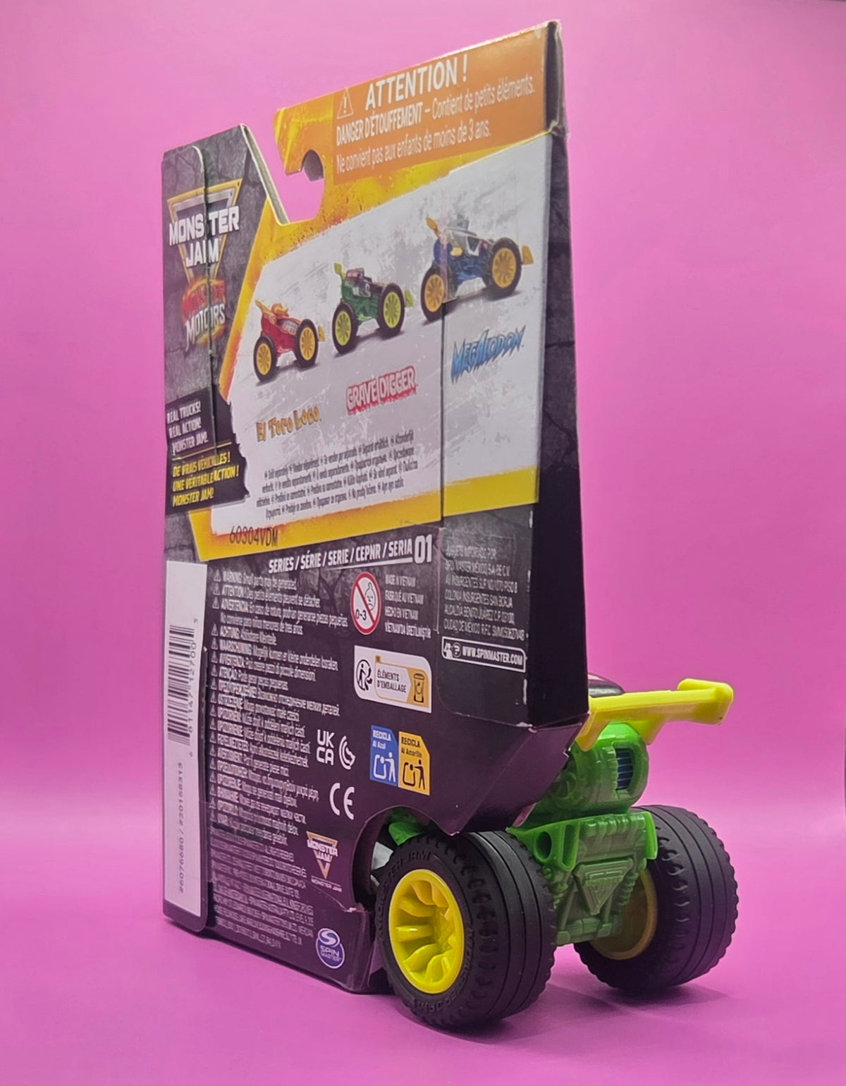 Monster Jam 1:64 Scale Monster Motors Grave Digger