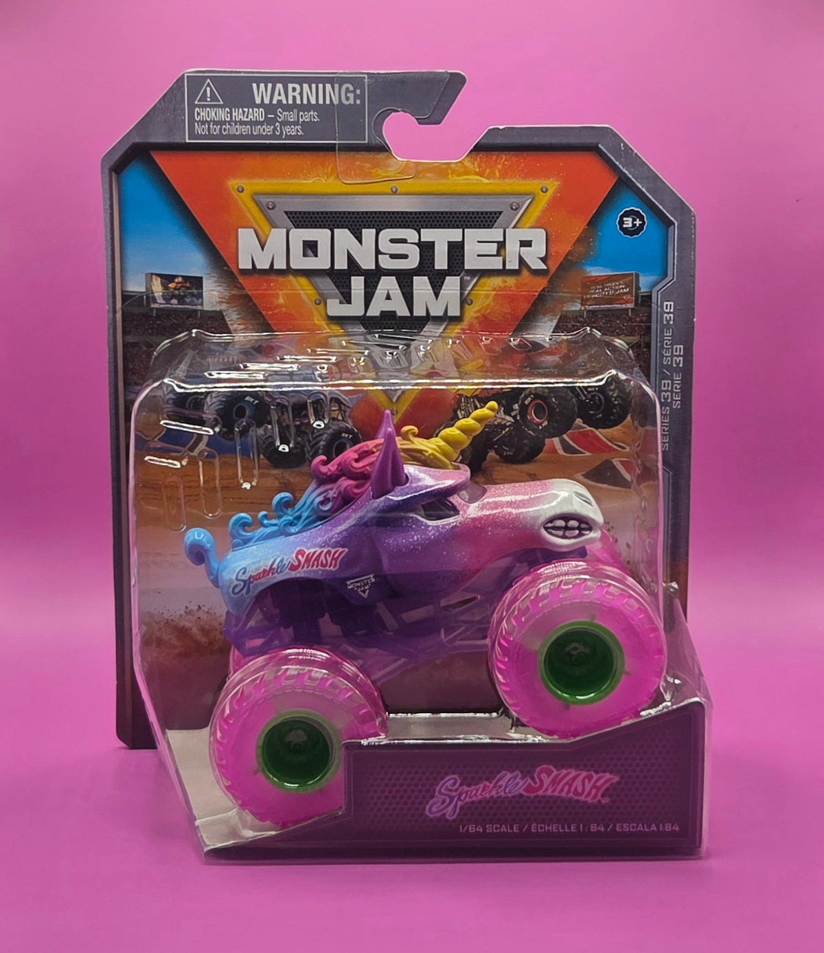 Monster Jam 1:64 Scale Series 39 Sparkle Smash Street Treats