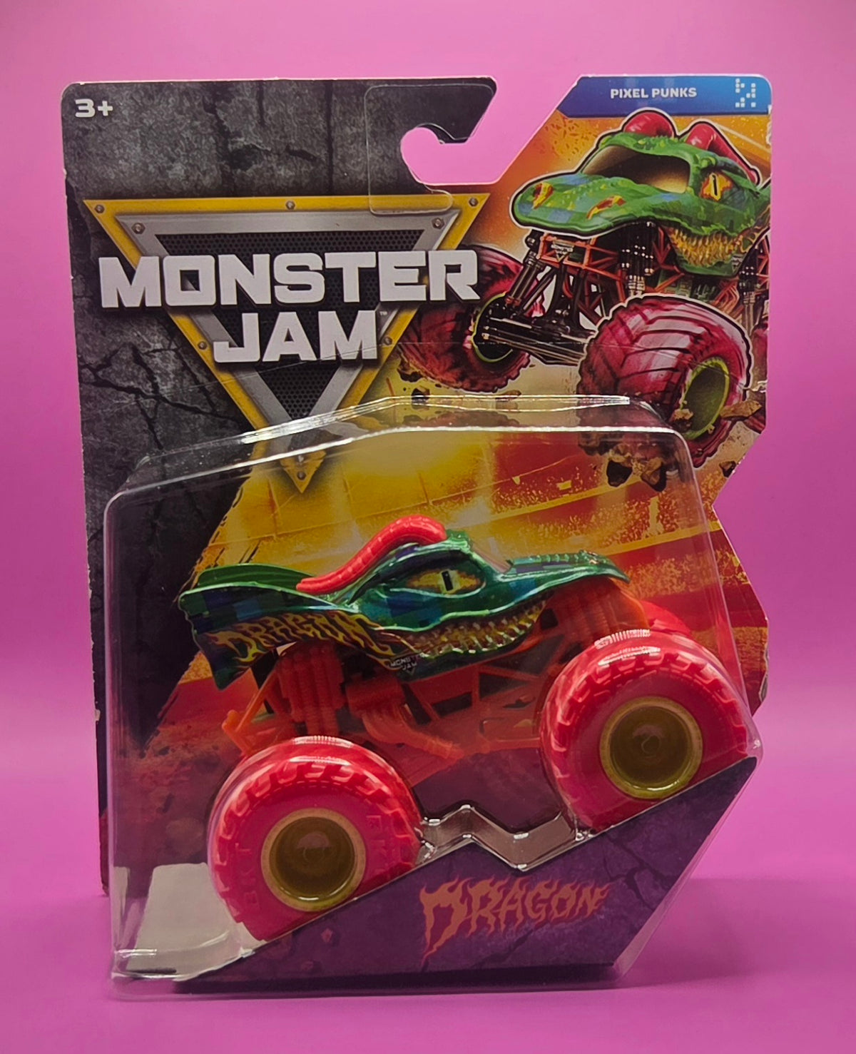 Monster Jam 1:64 Scale Series 45 Dragon Pixel Punks