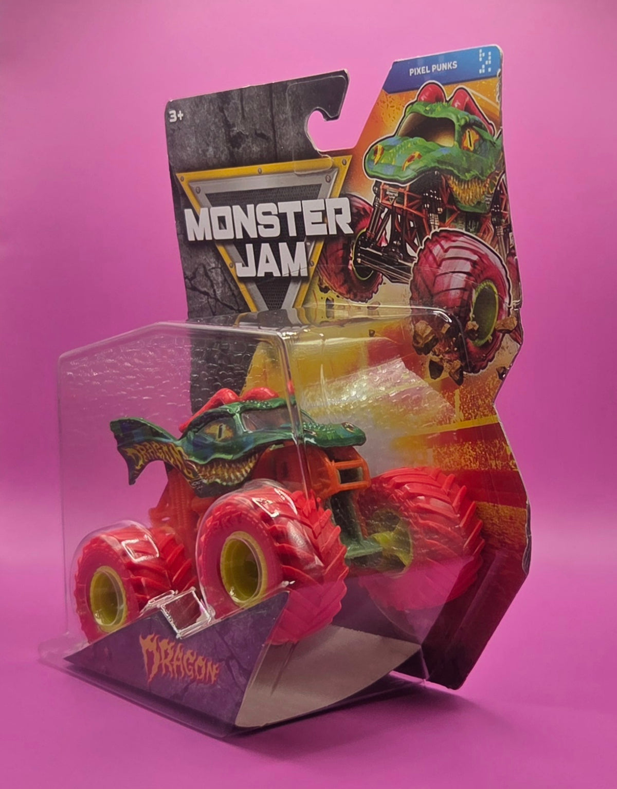 Monster Jam 1:64 Scale Series 45 Dragon Pixel Punks
