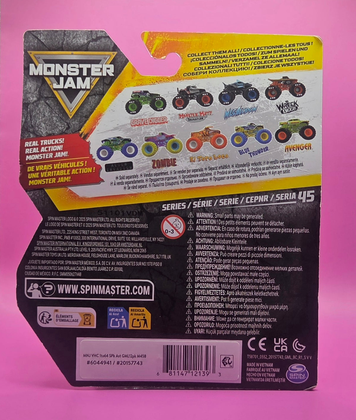 Monster Jam 1:64 Scale Series 45 Dragon Pixel Punks