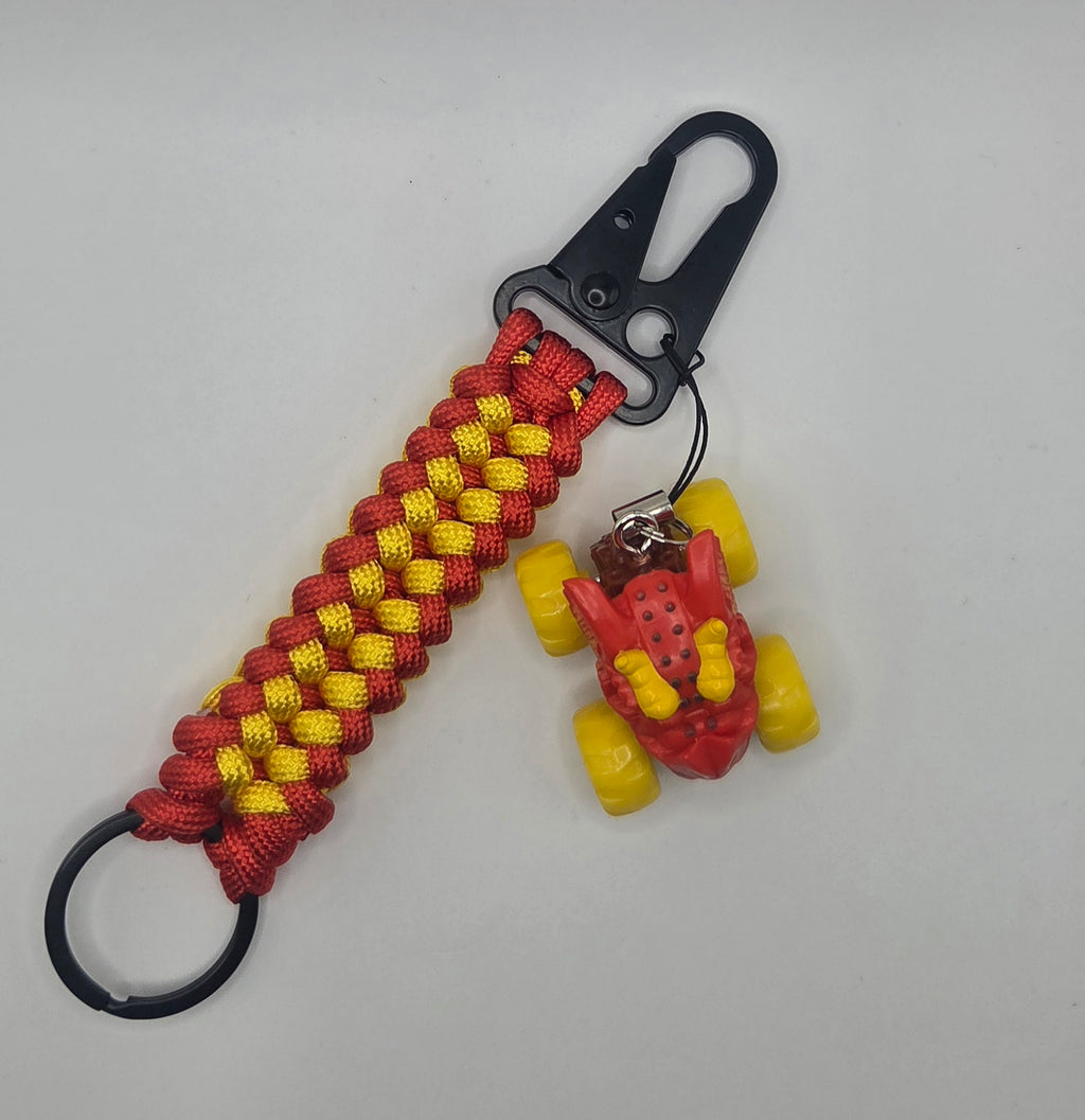 Monster Jam Dragonoid 6-Inch Handmade Paracord Keychain