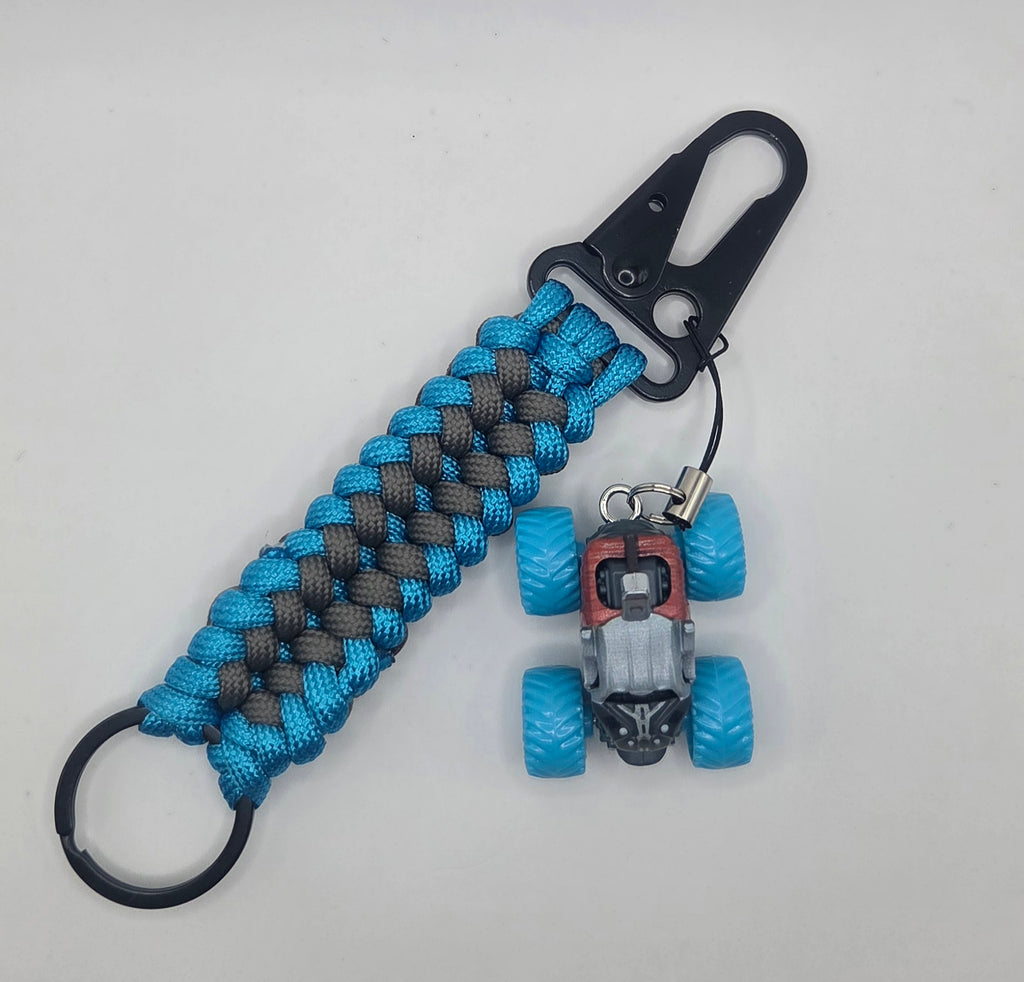 Monster Jam Thor 6-Inch Handmade Paracord Keychain