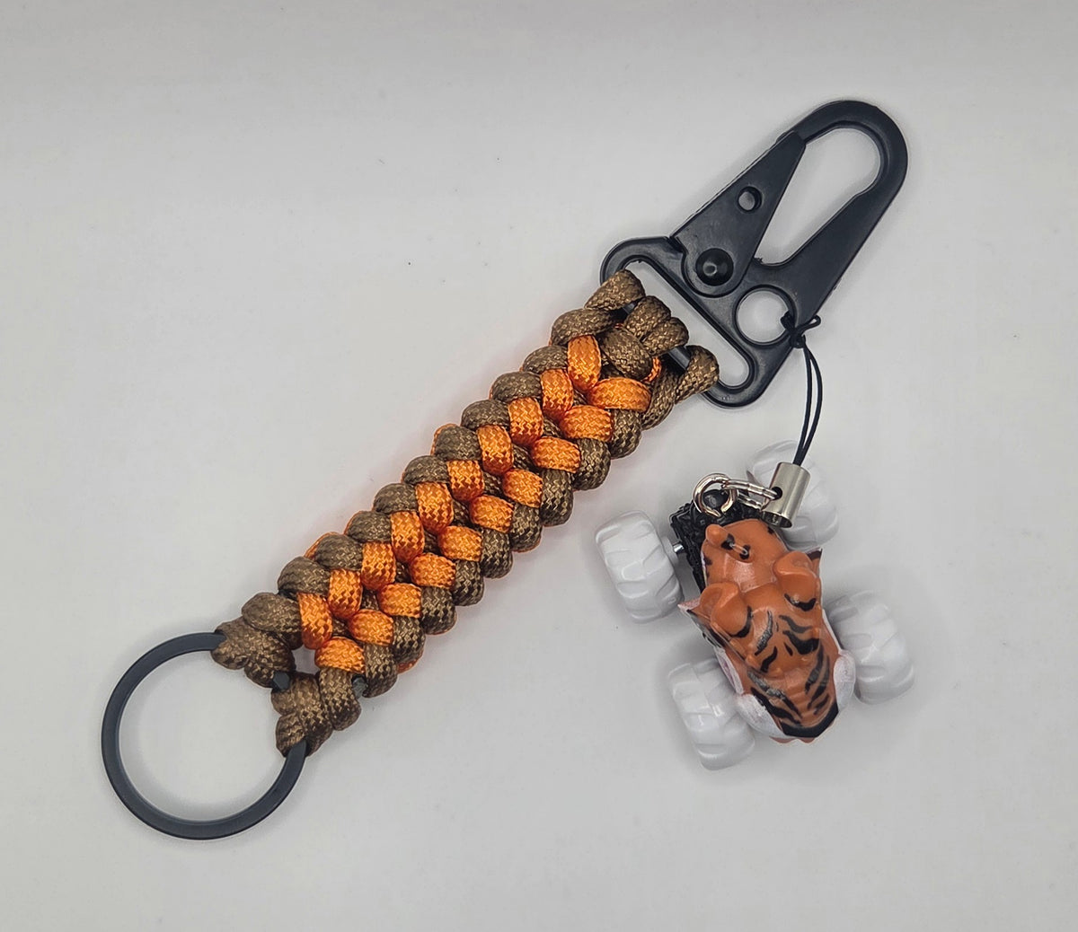 Monster Jam Catastrophe 6-Inch Handmade Paracord Keychain