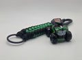 Monster Jam Grave Digger 6-Inch Handmade Paracord Keychain