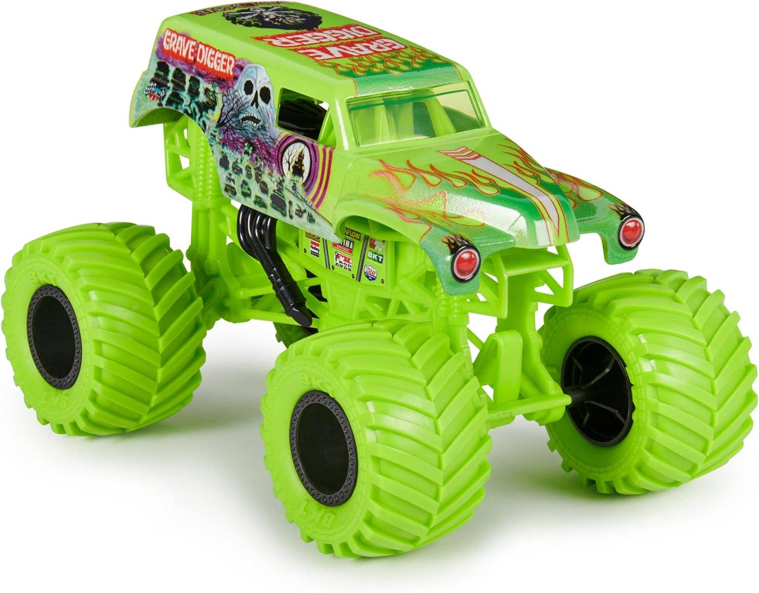 Monster Jam, Grave Digger Die-Cast Vehicle, 1:24 Scale