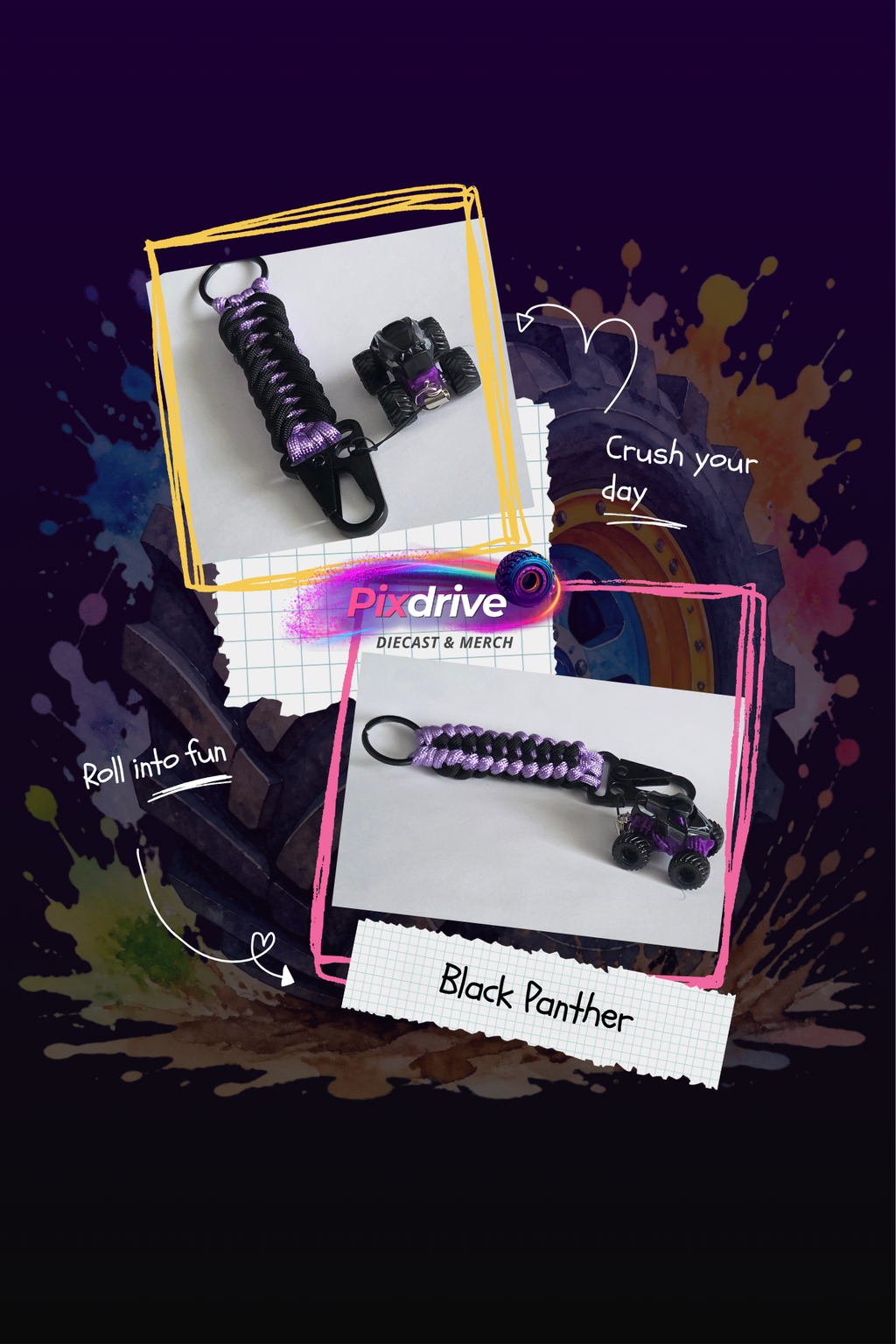 Black Panther Keychain