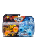 Monster Jam 1:64 2-Pack Fire & Ice Whiplash Vs. Bakugan Dragonoid