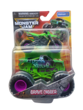 Monster Jam 2-Pack 1:64 Series 1 Freestyle Mania Grave Digger Monster Truck & Dirt Bike