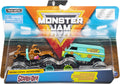 Monster Jam, Scooby-Doo! Vs. The Mystery Machine Die Cast Vehicles, 1:64 Scale