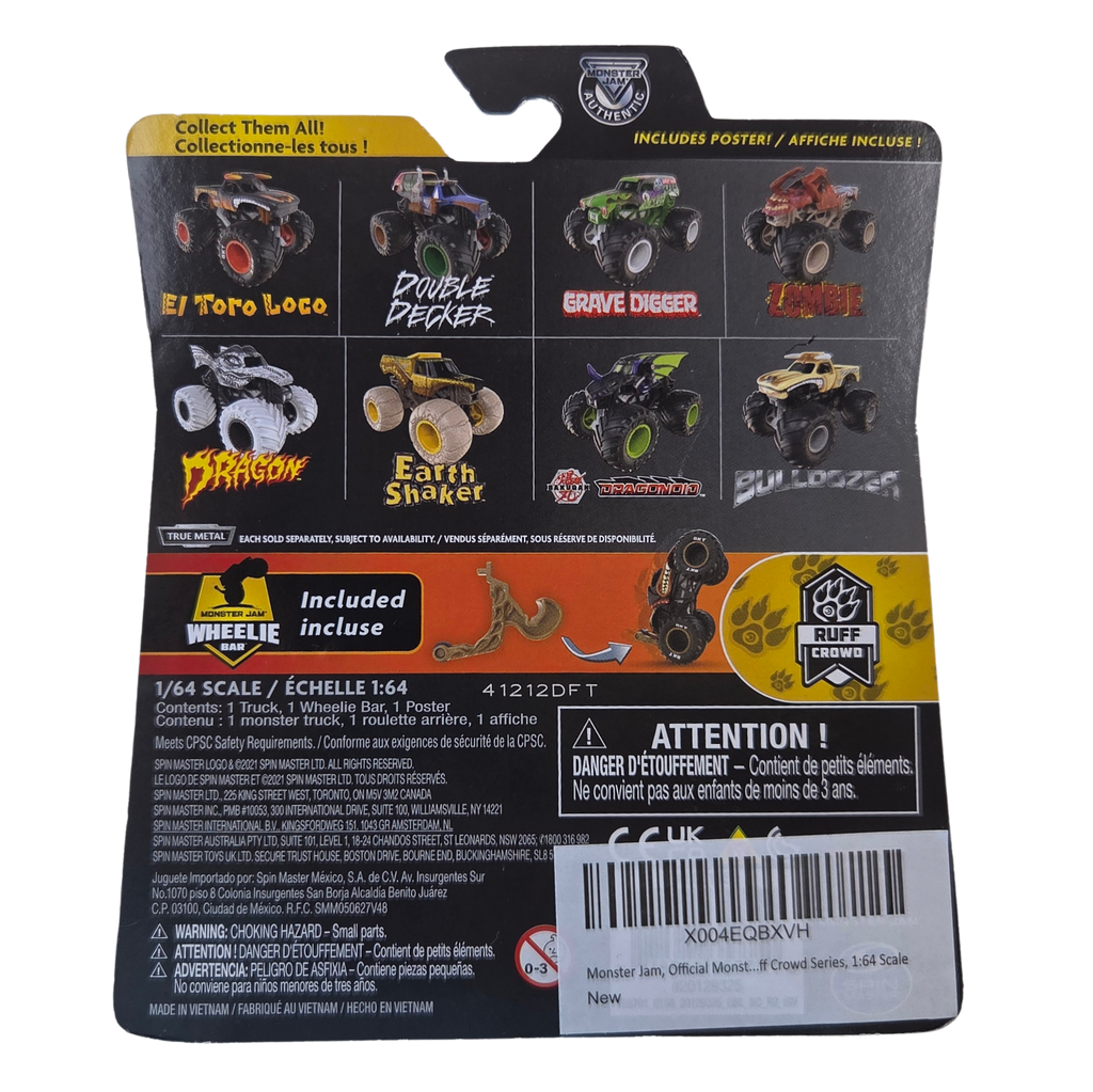 Monster Jam 1:64 Series 17 Monster Mutt Rottweiler