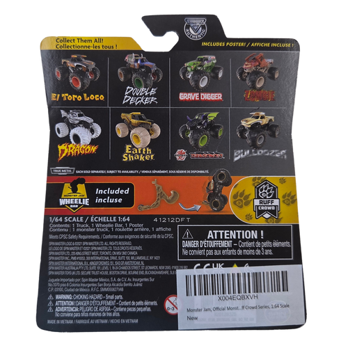 Monster Jam 1:64 Series 17 Monster Mutt Rottweiler