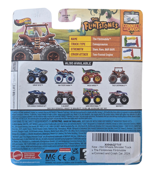 Hot Wheels 1:64 The Flintmobile
