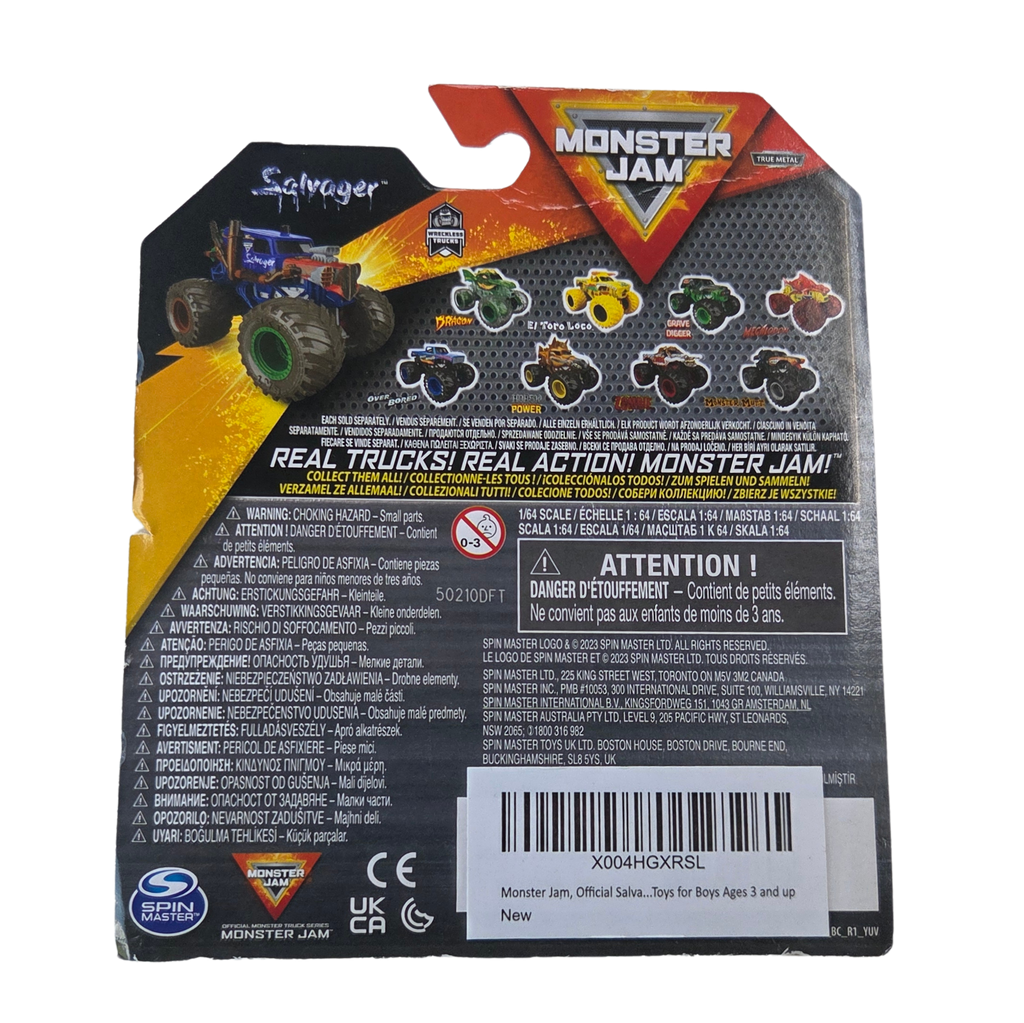 Monster Jam 1:64 Series 37 Salvager