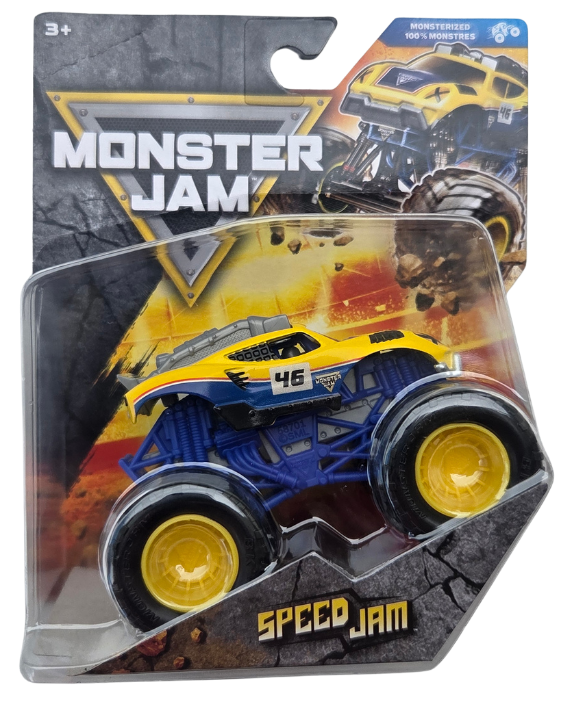 Monster Jam 1:64 Series 46 Speed Jam Monsterized