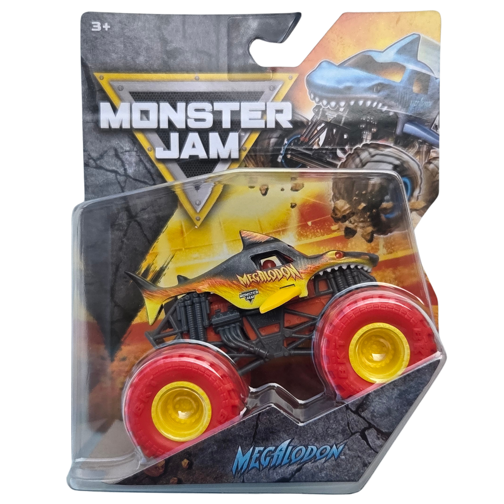 Monster Jam Series 02 Megalodon Fire