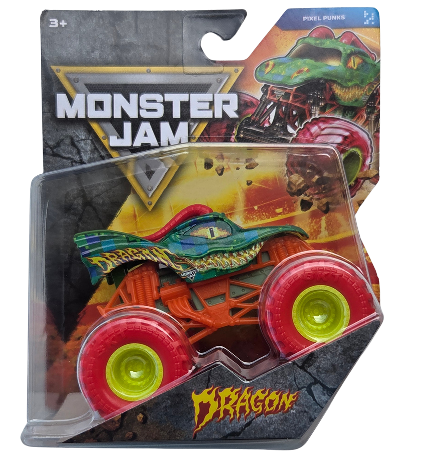Monster Jam 1:64 Series 45 Dragon Pixel Punks