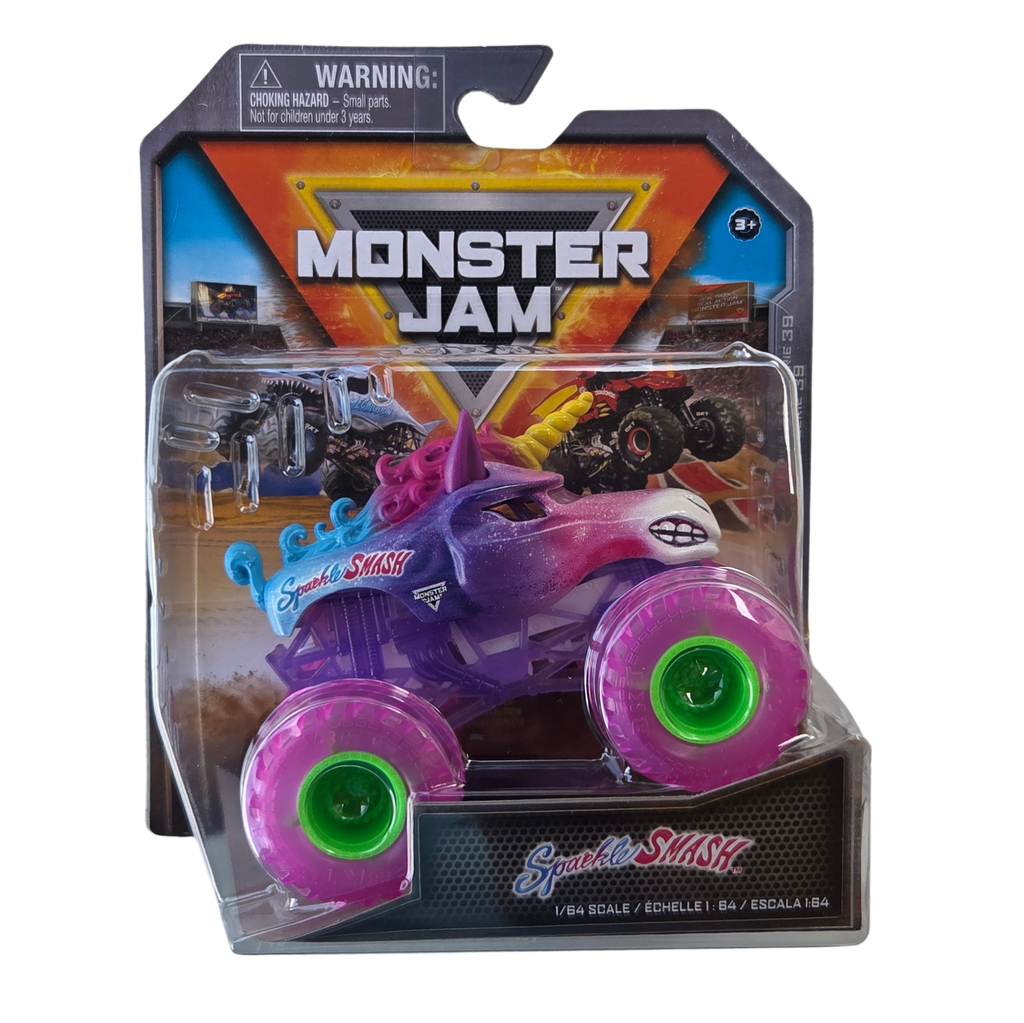 Monster Jam 1:64 Series 39 Sparkle Smash Street Treats