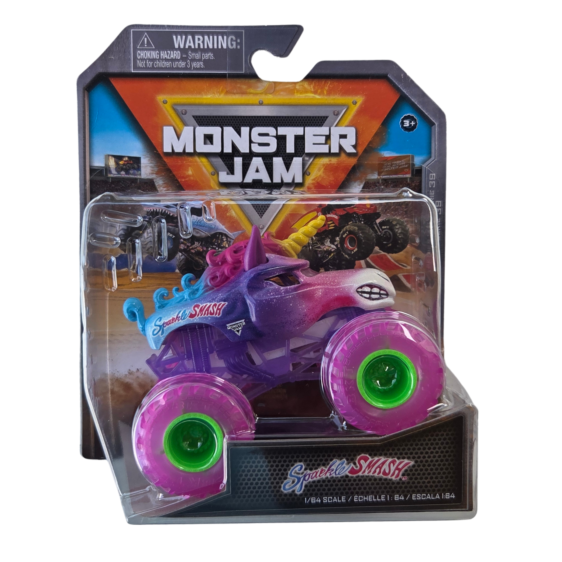 Monster Jam 1:64 Series 39 Sparkle Smash Street Treats