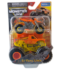 Monster Jam 2-Pack 1:64 Series 2 Freestyle Mania El Toro Loco Monster Truck & Dirt Bike