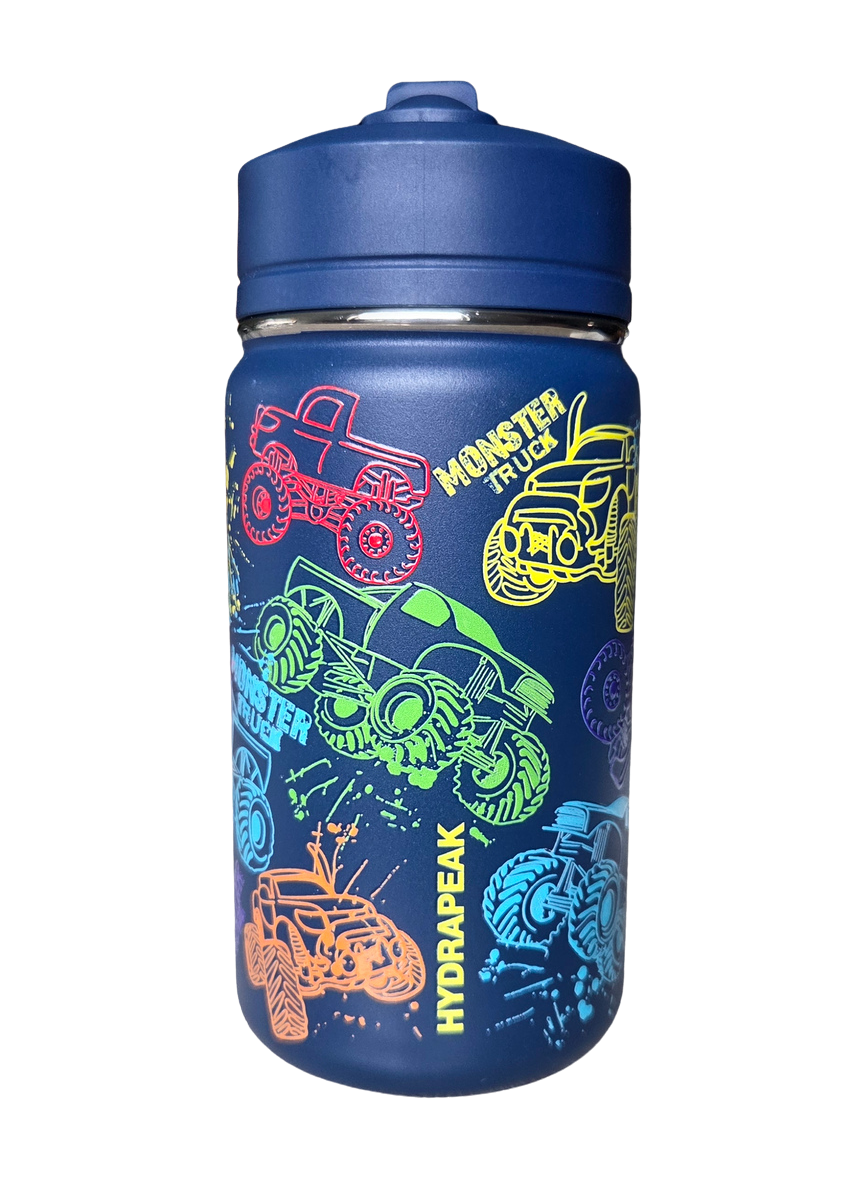 Mini HydraPeak Monster Truck 14-Oz Insulated Bottle