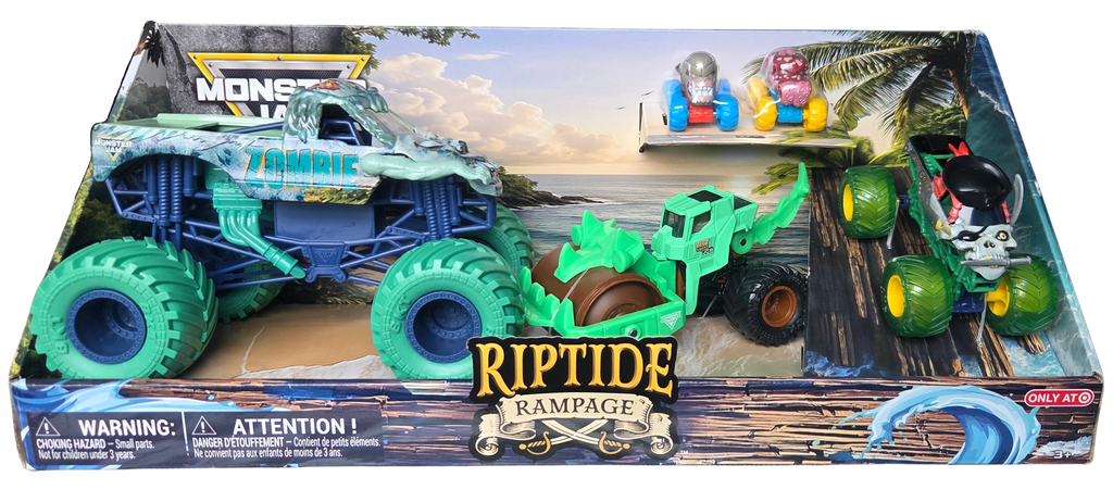 Monster Jam Riptide Rampage 5-Pack