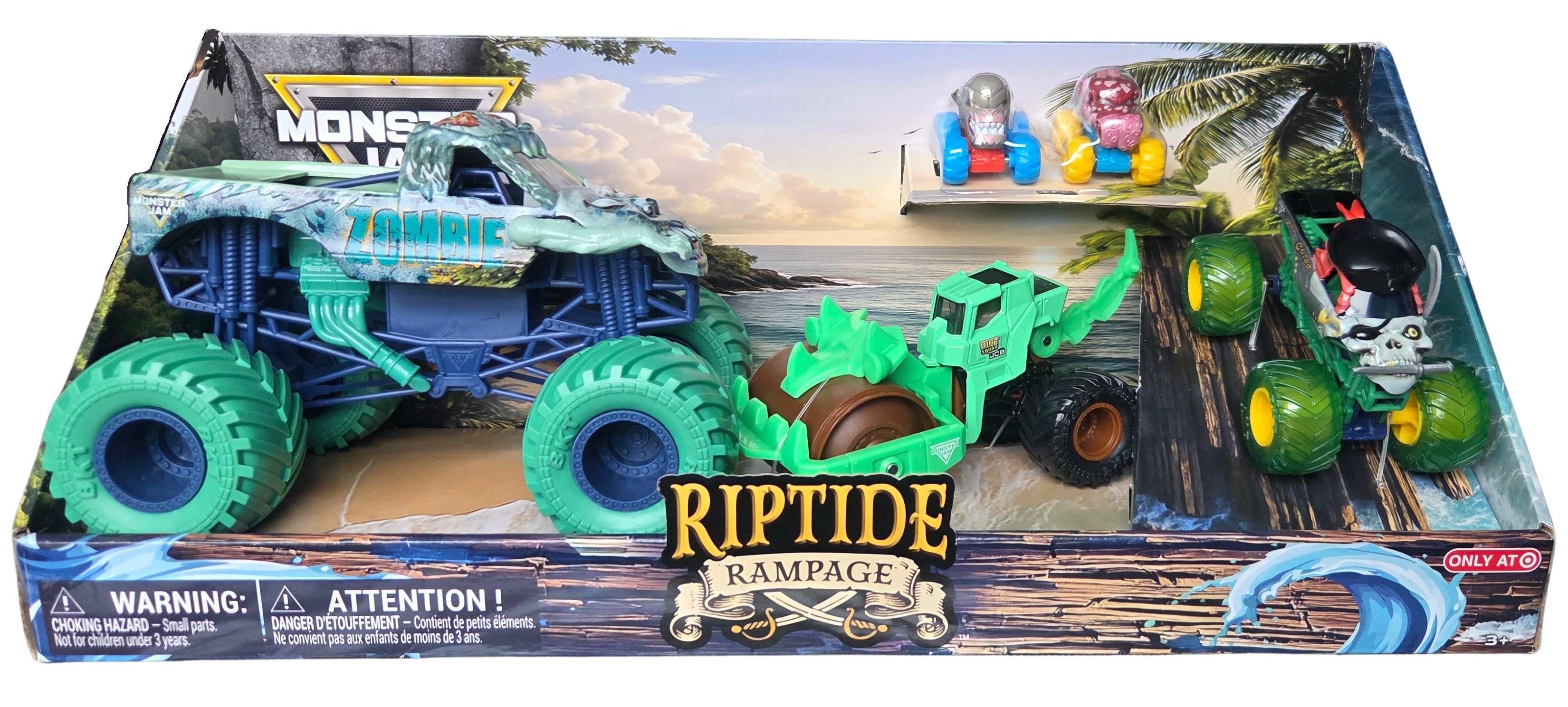 Monster Jam Riptide Rampage 5-Pack