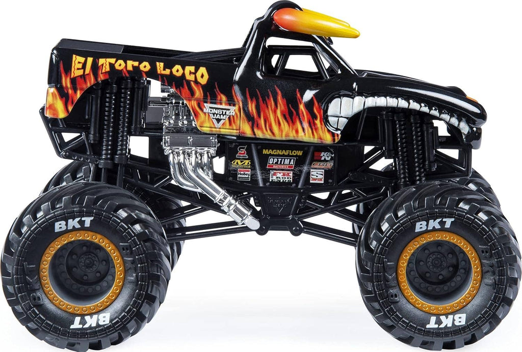 Monster Jam, El Toro Loco Die-Cast Vehicle, 1:24 Scale