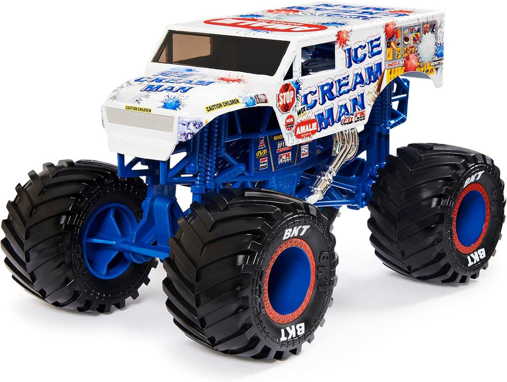 Monster Jam, Ice Cream Man Die-Cast Vehicle, 1:24 Scale
