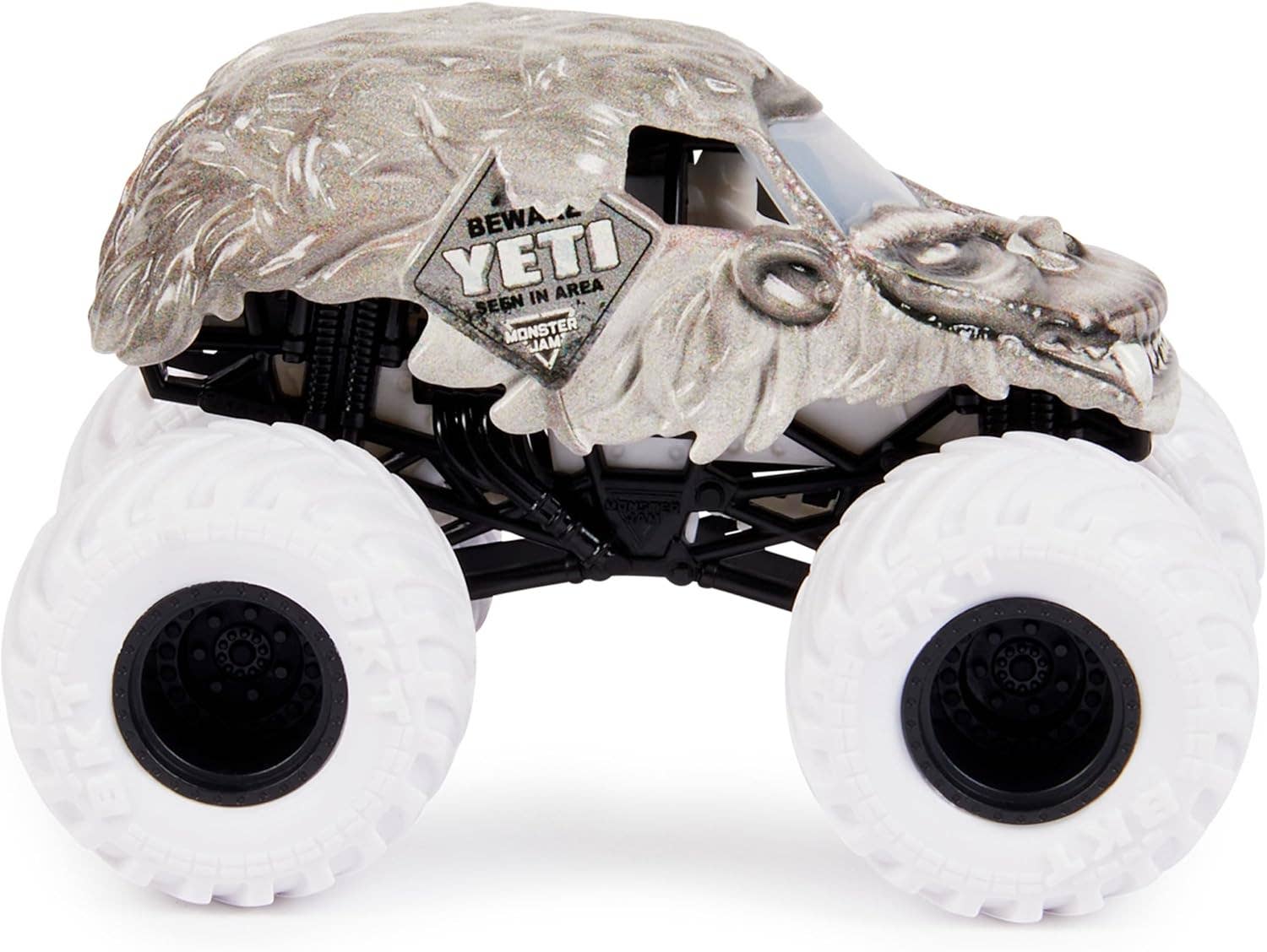 Monster Jam Dragon Vs. Yeti Die-Cast Vehicles, 1:64 Scale